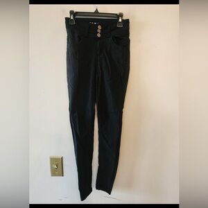 Pastel black high rise skinny pants size juniors 3
